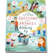 Lift-the-flap questions and answers about growing up