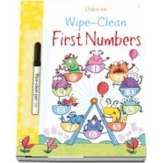 Wipe-clean first numbers