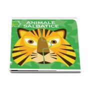 Animale salbatice. Prima mea carte cu puzzle