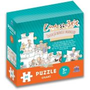 Ema si Eric invata bunele maniere - Puzzle gigant