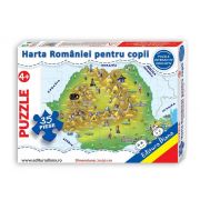 Puzzle, Harta Romaniei. 35 de piese