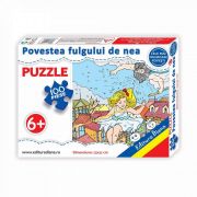 Puzzle, Povestea fulgului de nea. 35 de piese