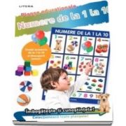 Numere de la 1 la 10. Planse educationale