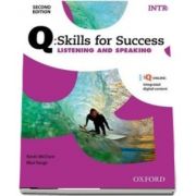 Q Skills for Success Intro Level. Listening and Speaking Student Book with iQ Online