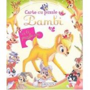 Bambi. Carte cu puzzle, cu 6 puzzle-uri