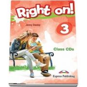 Right On! 3. Set of 3 Class CDs