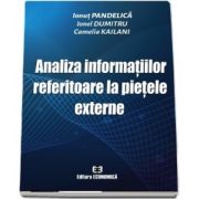 Analiza informatiilor referitoare la pietele externe