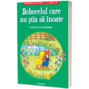 Bobocelul care nu stia sa inoate. Poveste cu pictograme. Citesc cu ajutor (Nivelul 1)