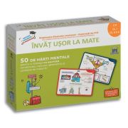 Invat usor la mate: 50 de harti mentale - Volumul I - CP, Cls. I, a II-a