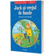 Jack si vrejul de fasole. Poveste cu pictograme. Citesc cu ajutor (Nivelul 1)