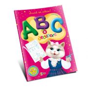 Marea carte de colorat. ABC si decupare