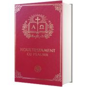 Noul Testament cu Psalmii, coperta grena aurit