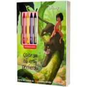 Disney. Coloram cu eroii preferati (contine 4 creioane cerate)