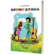 Greierele si furnica, poveste de colorat