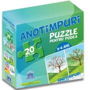 Puzzle pentru podea - Anotimpuri