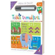 Vreau sa invat. Tabla inmultirii