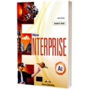 Curs limba engleza New Enterprise A2 Manual cu Digibook App, Jenny Dooley, Express Publishing