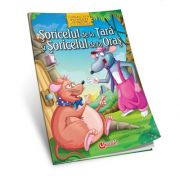 Soricelul de la tara si soricelul de la oras - Povesti de colorat