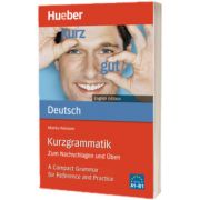 Kurzgrammatik. Deutsch English Edition Ausgabe Englisch Zum Nachschlagen und Uben, Monika Reimann, HUEBER