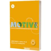 Motive B1. Arbeitsbuch, Lektion 19-30 mit MP3 Audio CD Kompaktkurs DaF, Wilfried Krenn, HUEBER