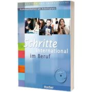 Schritte International. Kommunikation am Arbeitsplatz. Deutsch als Fremdsprache Ubungsbuch mit Audio-CD, Gloria Bosch, HUEBER