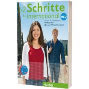 Schritte international Neu 1+2. Medienpaket 5 Audio-CDs und 1 DVD zum Kursbuch, Daniela Niebisch, HUEBER