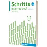 Schritte international Neu 1+2. Testtrainer mit Audio-CD Kopiervorlagen, Dagmar Giersberg, HUEBER