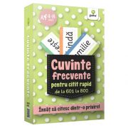 Cuvinte frecvente pentru citit rapid de la 601 la 800, GAMA