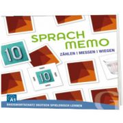 Sprachmemo Deutsch. Zahlen, Messen, Wiegen Sprachspiel A1