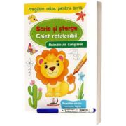 Animale de companie. Caiet refolosibil cu whiteboard marker - scrie si sterge