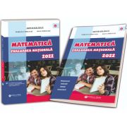 Matematica. Evaluarea Nationala 2022, clasa a VIII-a cu brosura raspunsuri, indicatii, solutii si comentarii
