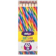 Creioane Strigo Rainbow multicolor 36 buc
