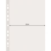 Folie protectie pentru documente A4, 120 microni, 25/set, DONAU - transparenta