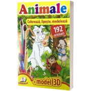 Animale. Coloreaza, lipeste, modeleaza