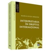 Interpretarea in dreptul international
