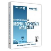 Revista romana de dreptul proprietatii intelectuale nr. 3/2017