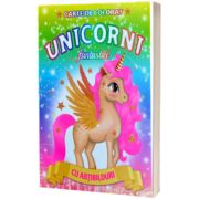 Unicorni fantastici. Carte de colorat cu abtibilduri