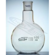 Balon cu fund Plat cu slif NS, Forma joasa. 100ml SN 14/23