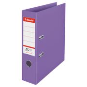 Biblioraft Esselte No.1 Power Colour Breeze, PP/PP, partial reciclat, FSC, A4, 75 mm, lavanda