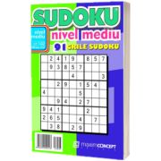 Sudoku nivel mediu. 91 grile sudoku. Numarul 148