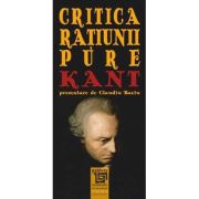 Critica ratiunii pure (Format 9.5 x 20.5 cm)
