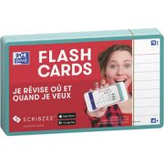 OXFORD Flash Cards 2.0, 80 flash cards/set, A7(75 x 125mm), Scribzee-dict-margine verde menta