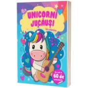 Unicorni jucausi, sa coloram (peste 60 de autocolante)