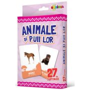 27 de cartonase. Animale si puii lor