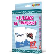 27 de cartonase. Mijloace de transport