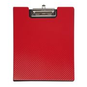 Clipboard dublu A4, plastifiat PP, MAUL Flexx - rosu