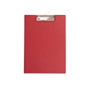 Clipboard dublu A4, plastifiat PP, MAUL Poly - rosu