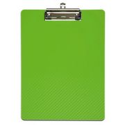 Clipboard simplu A4, plastifiat PP, MAUL Flexx - verde deschis