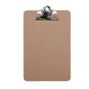 Clipboard simplu A5, din fibra lemnoasa, MAUL Classic - wood