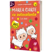 Marea carte cu autocolante. La zoo (2+)